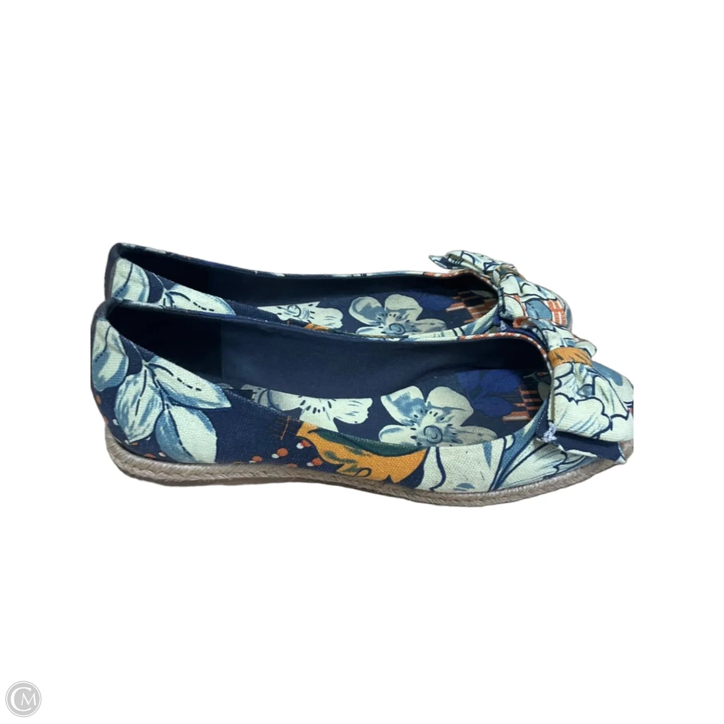 Shoes Designer By Tory Burch In Floral Print, Size: 7