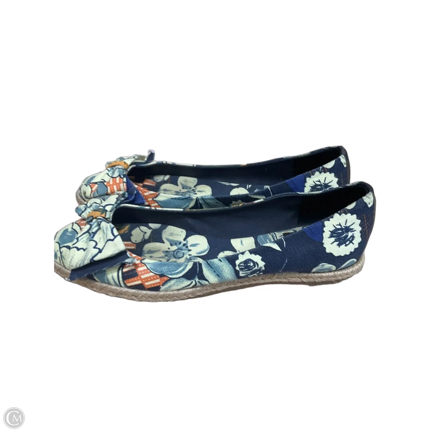 Shoes Designer By Tory Burch In Floral Print, Size: 7