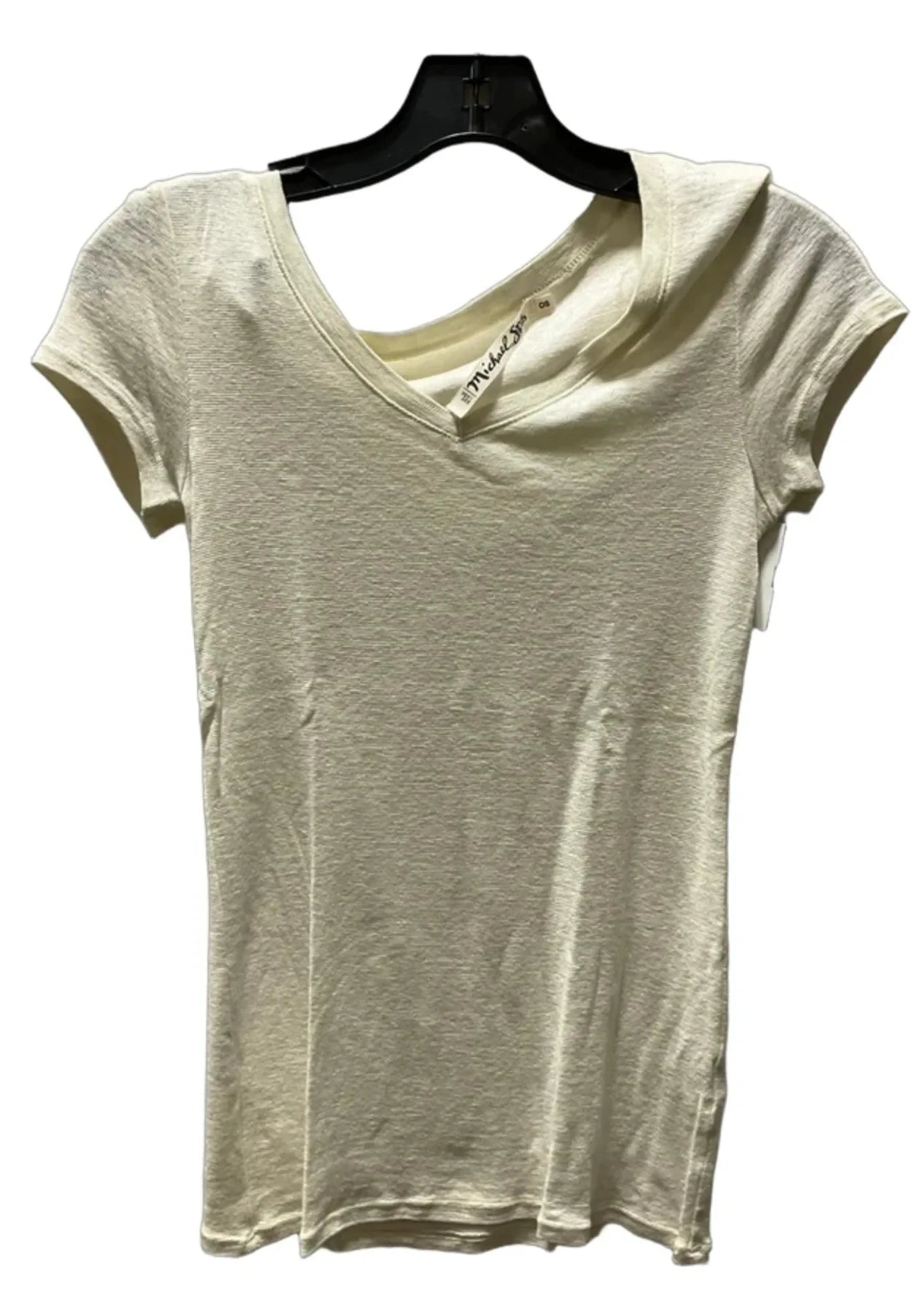 Top Short Sleeve Basic By Michael Stars In Beige