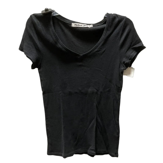 Top Short Sleeve Basic By Michael Stars In Black
