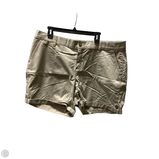 Shorts By Lane Bryant In Beige, Size: 16