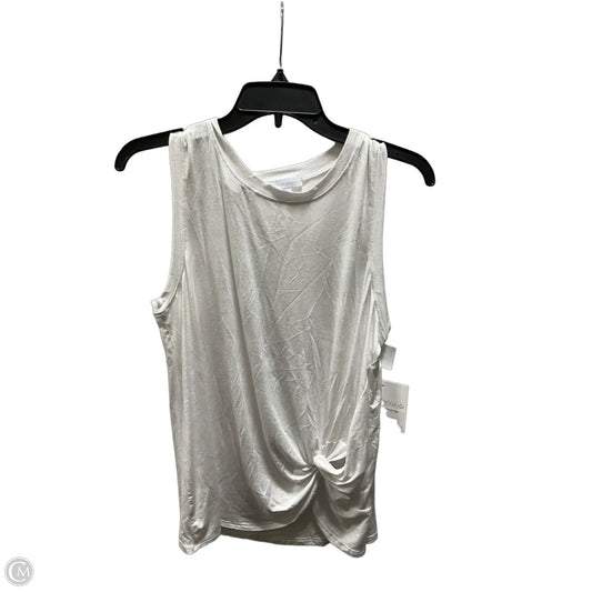 Athletic Tank Top By Beyond Yoga In White, Size: L
