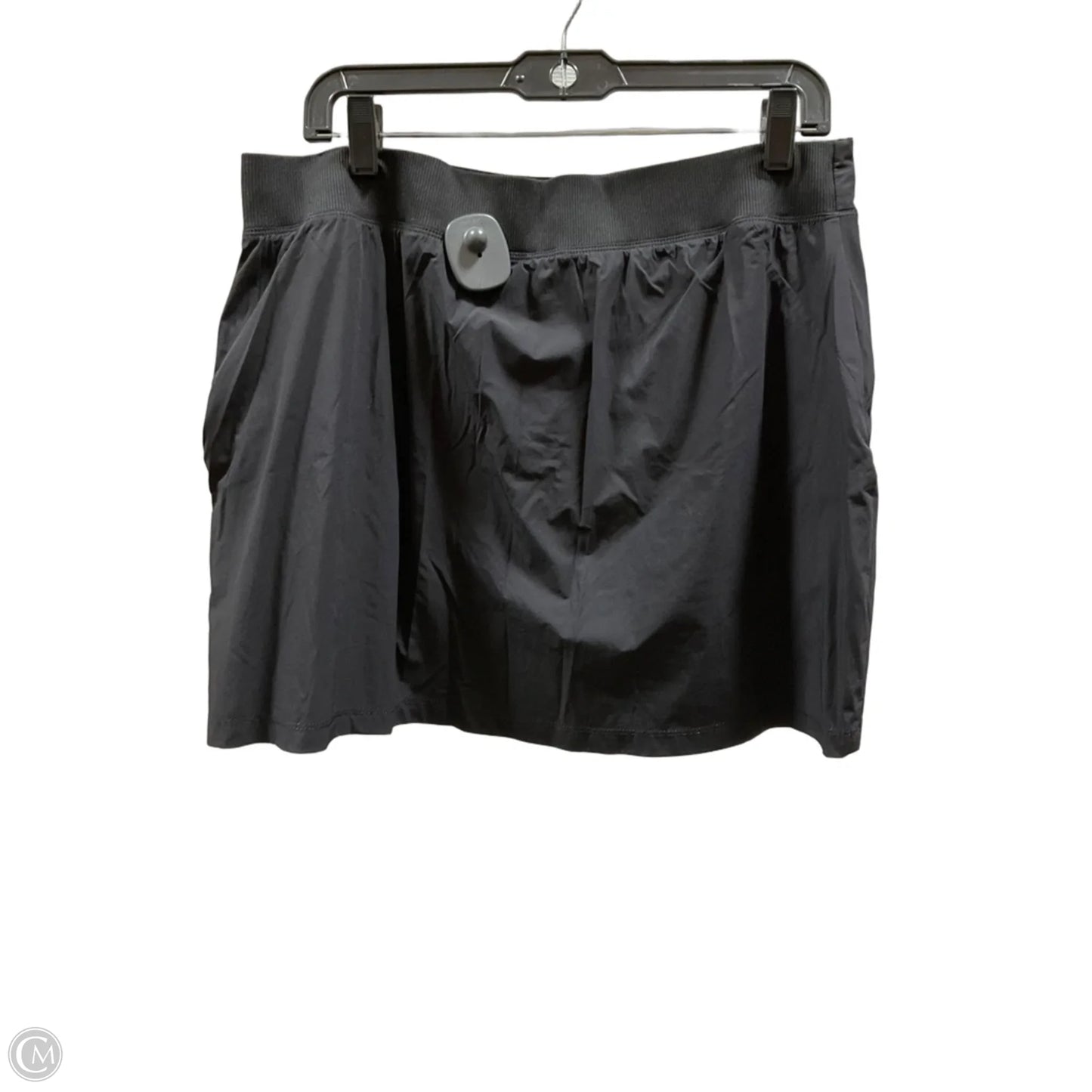 Athletic Skort By Calvin Klein In Black, Size: L