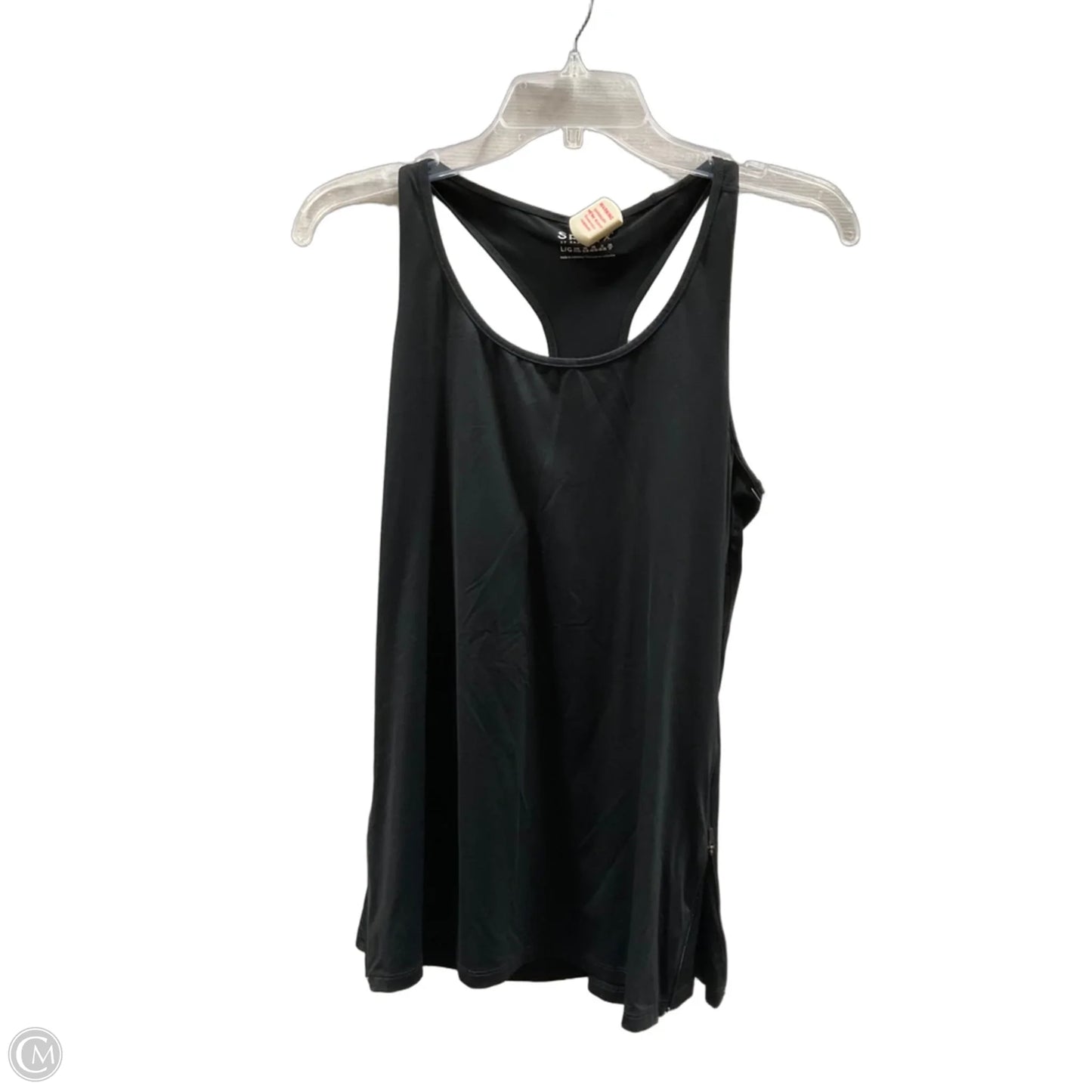 Athletic Tank Top By Spanx In Black, Size: L