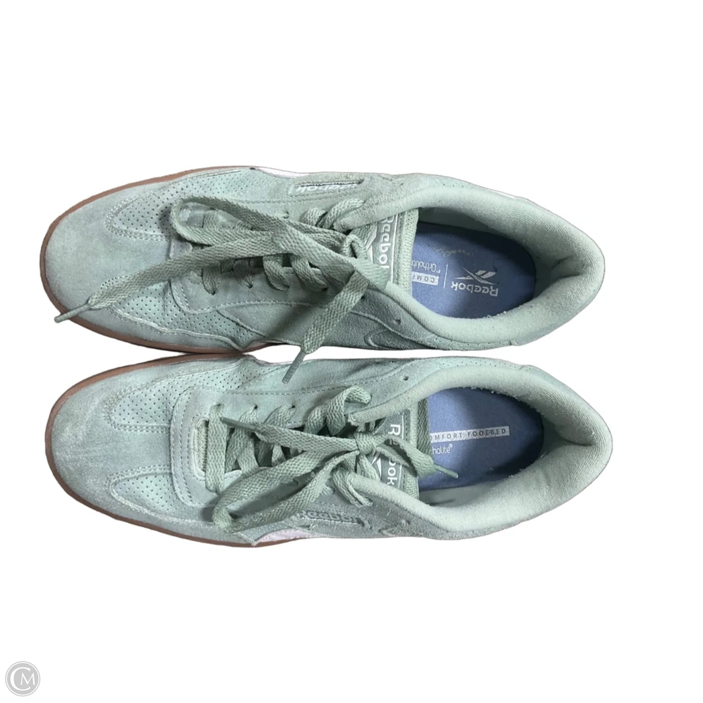 Shoes Athletic By Reebok In Green, Size: 9