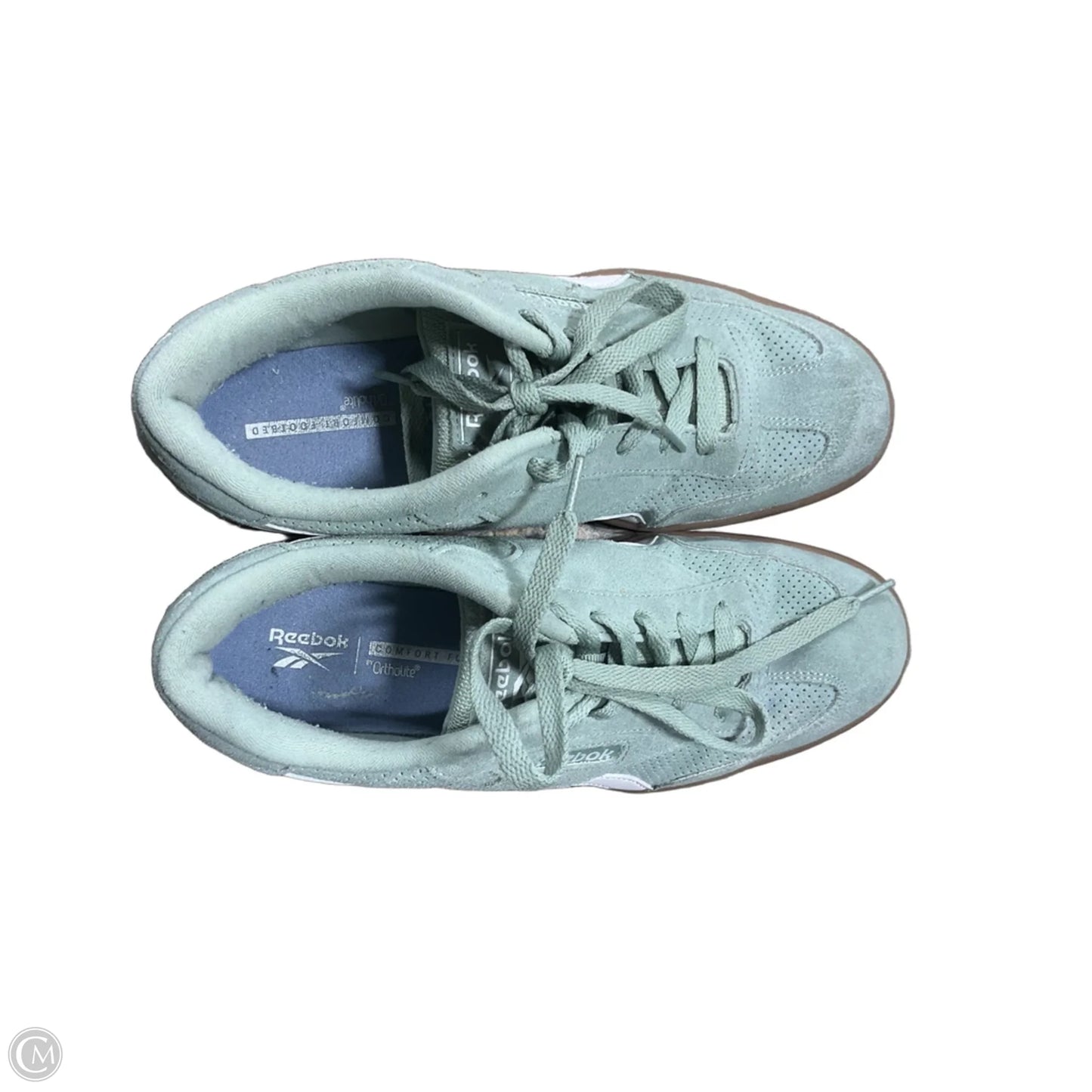 Shoes Athletic By Reebok In Green, Size: 9