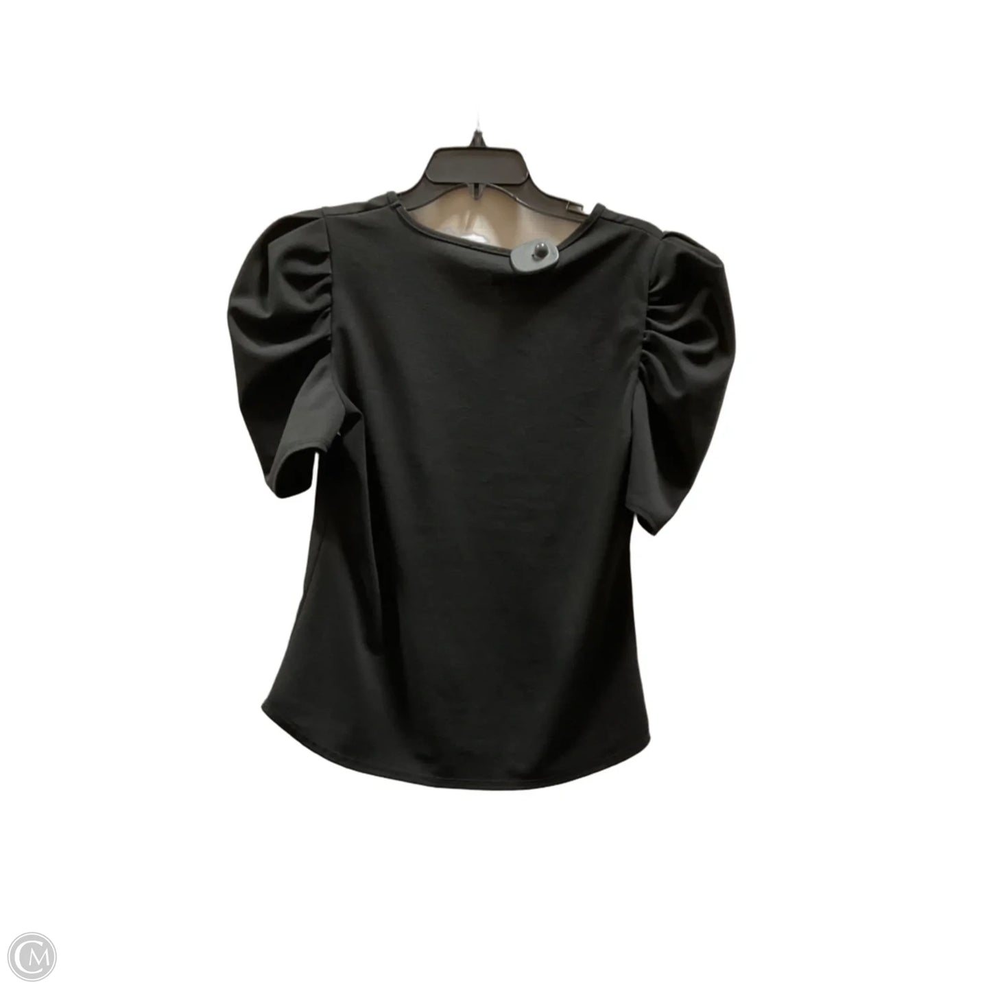 Top Short Sleeve Basic By Clothes Mentor In Black, Size: S