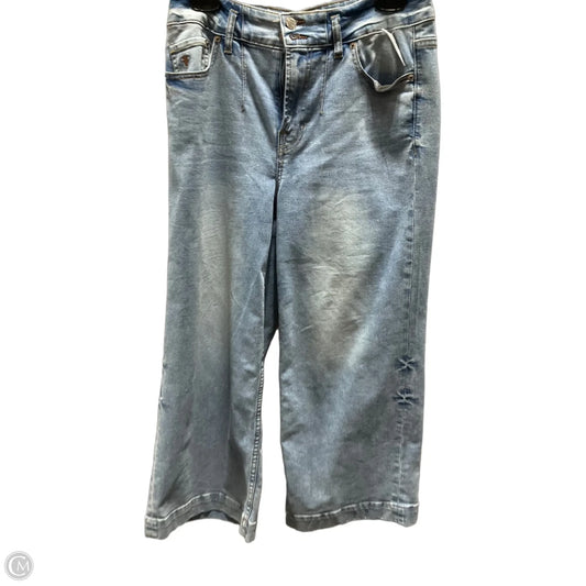 Jeans Wide Leg By Frye In Blue Denim, Size: 4