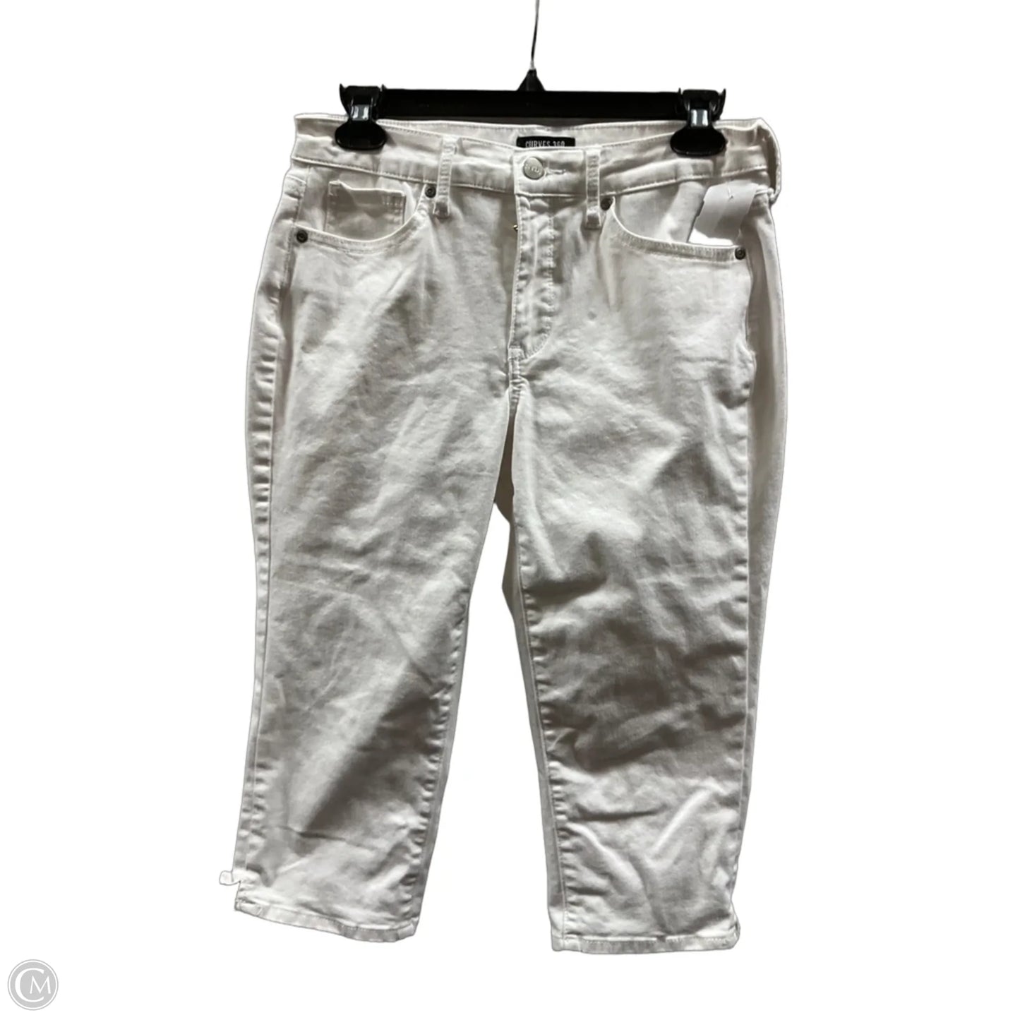 Capris By Not Your Daughters Jeans In White, Size: 6p