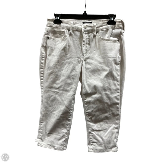 Capris By Not Your Daughters Jeans In White, Size: 6p