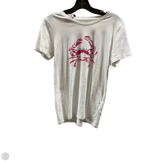Top Short Sleeve Basic By J. Crew In White, Size: S