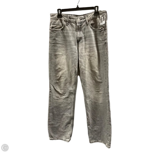 Jeans Straight By Zara In Grey, Size: 8