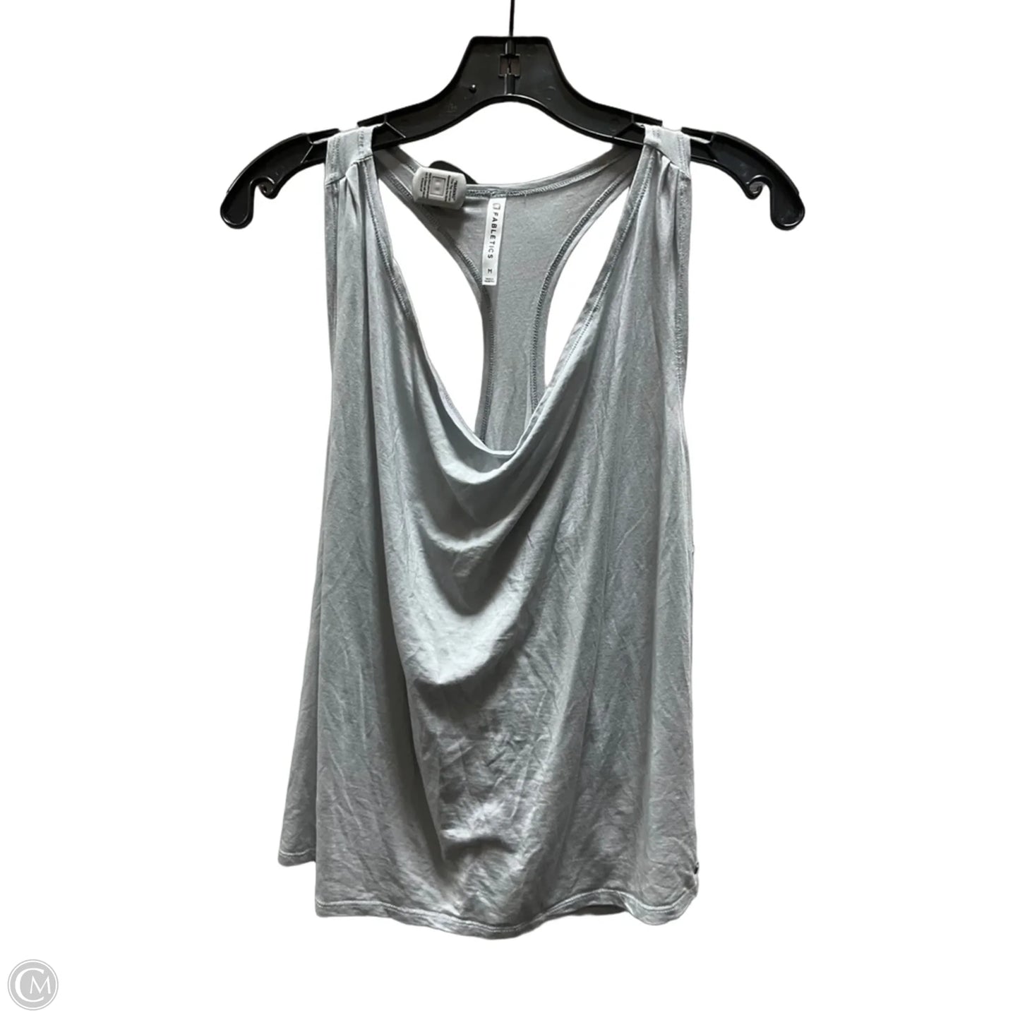 Athletic Tank Top By Fabletics In Grey, Size: M