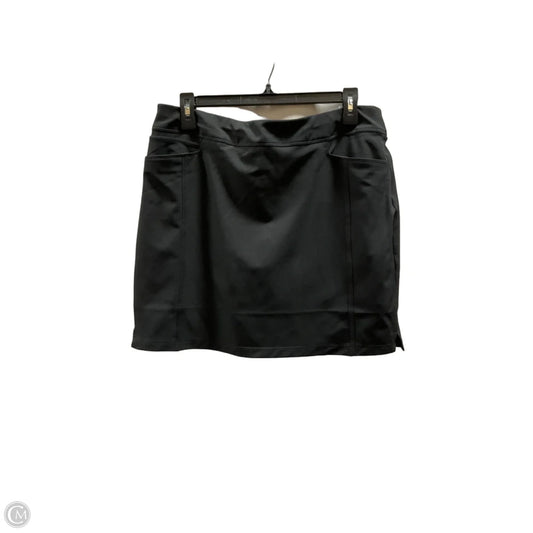 Athletic Skort By Adidas In Black, Size: M