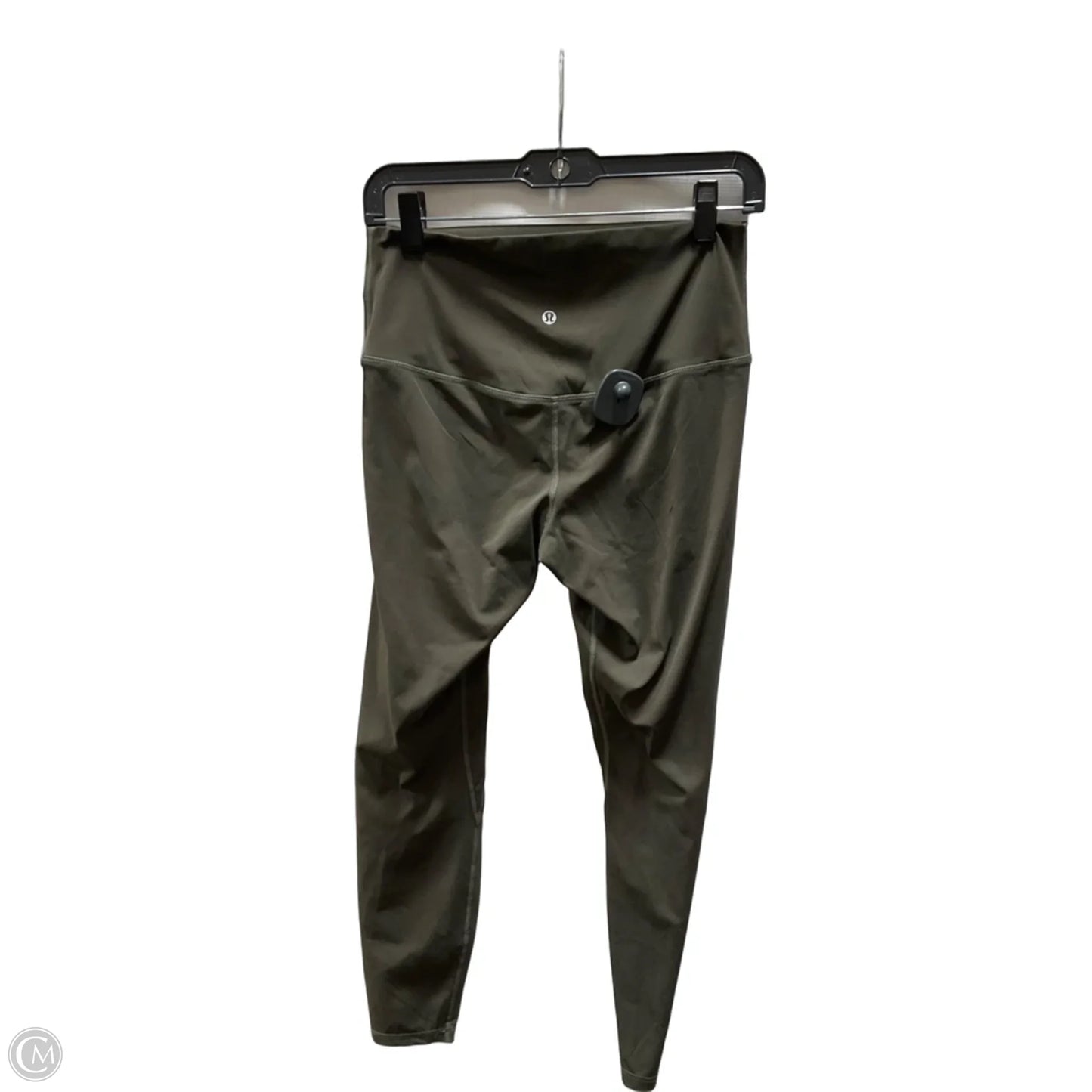 Athletic Leggings By Lululemon In Green, Size: 12