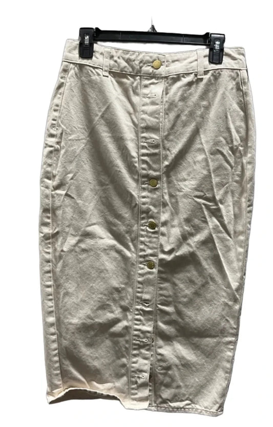 Skirt Maxi By Triarchy In Tan, Size: 8