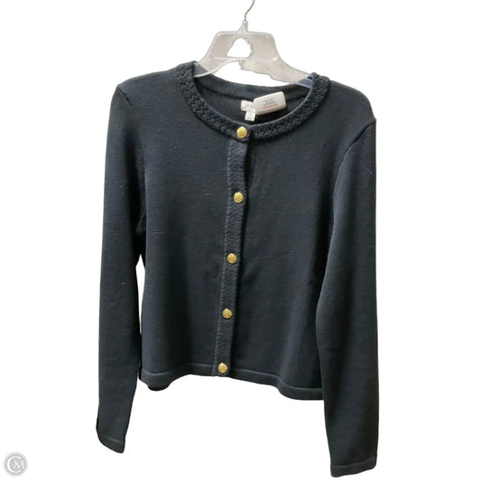 Sweater Cardigan By J. Crew In Black, Size: M