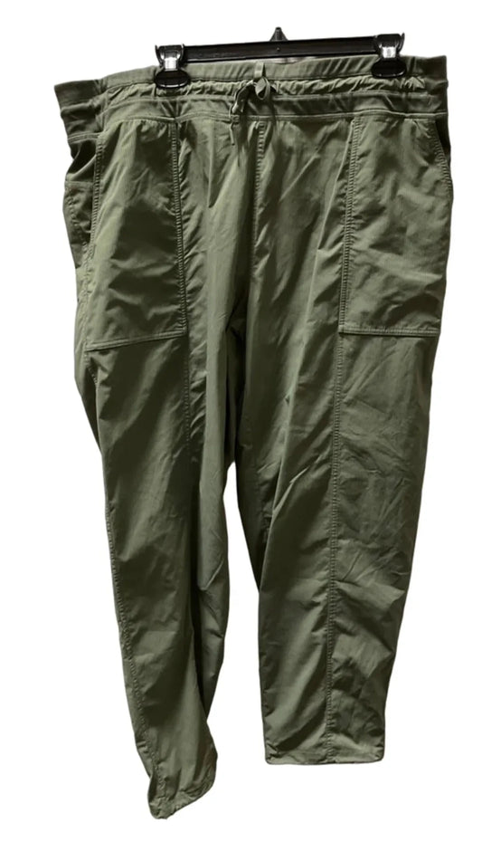 Athletic Pants By Avia In Green, Size: Xxl