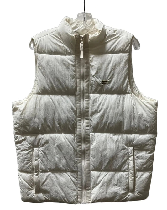 Vest Puffer & Quilted By Fabletics In Cream, Size: M