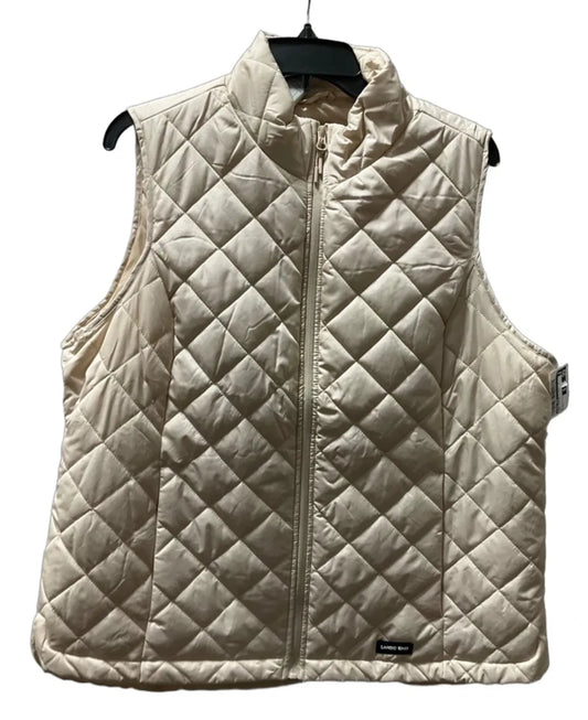 Vest Puffer & Quilted By Lands End In Tan, Size: L