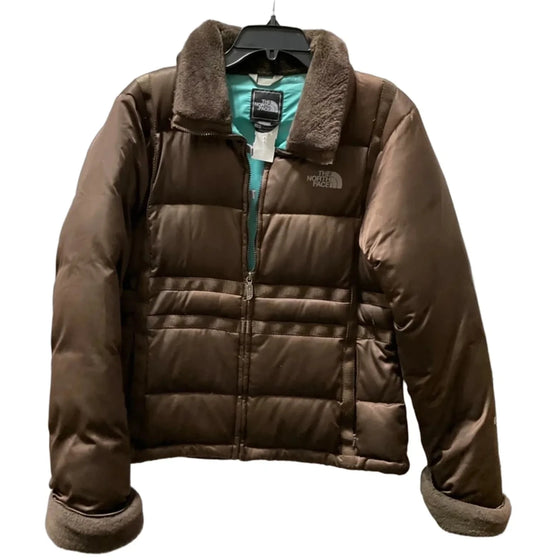 Coat Puffer & Quilted By The North Face In Brown, Size: L