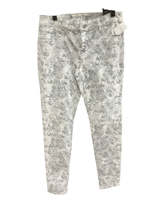 Pants Ankle By White House Black Market O In Grey White, Size: 0