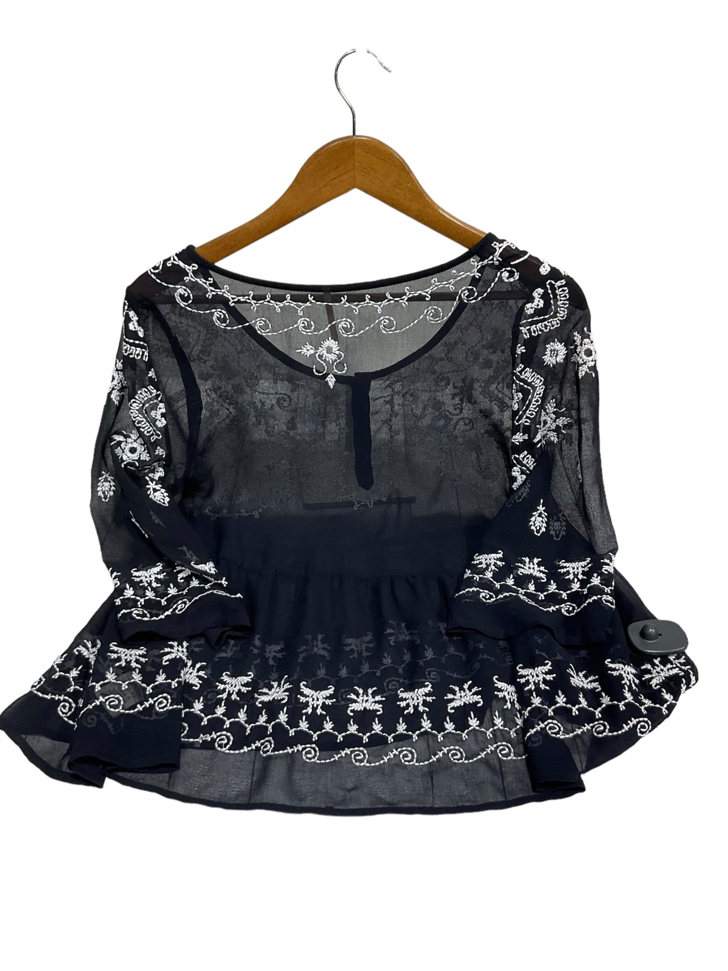 Top 3/4 Sleeve By Anthropologie  Size: L