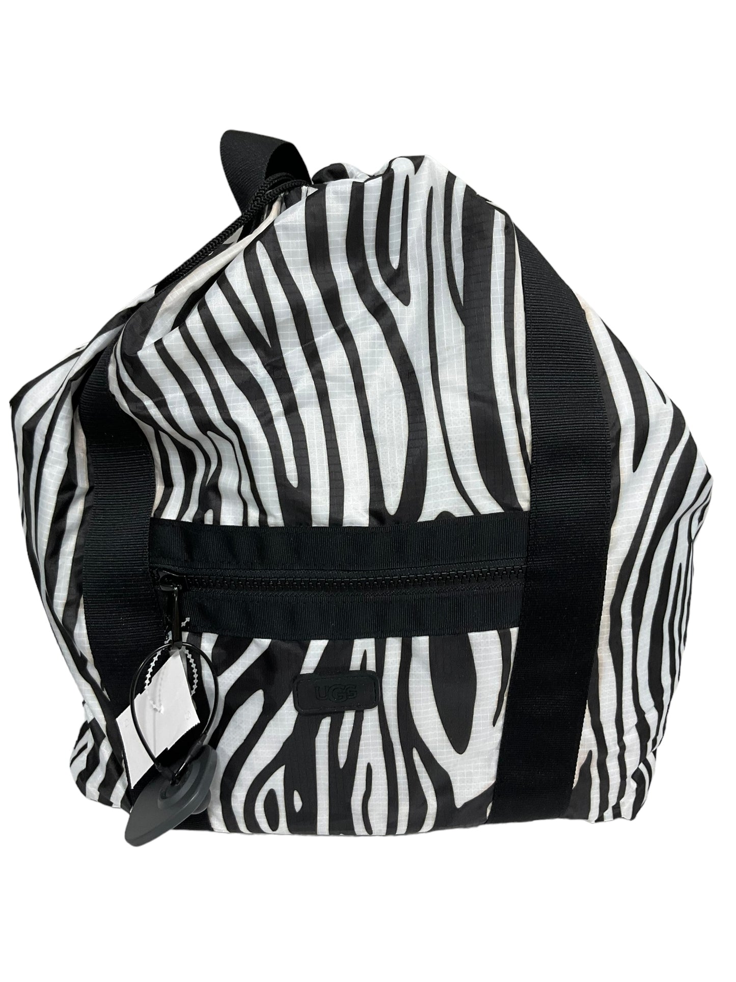 Black & White Backpack Ugg, Size Medium