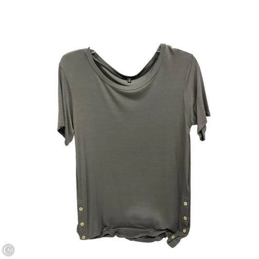 Top Short Sleeve Basic By Staccato In Green, Size: S