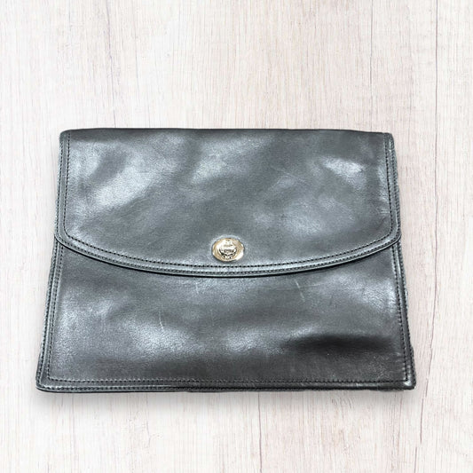 Clutch Leather Coach, Size Small
