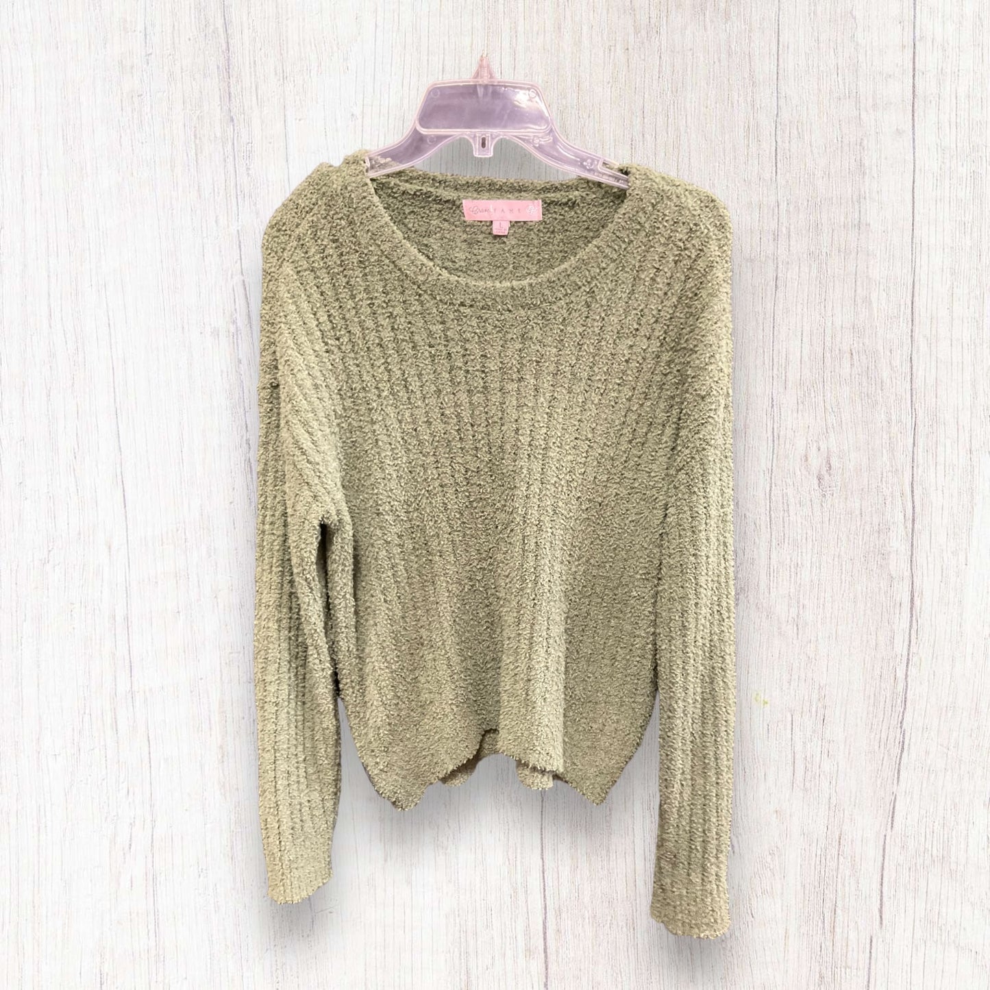 Sweater By Cmf In Green, Size: L