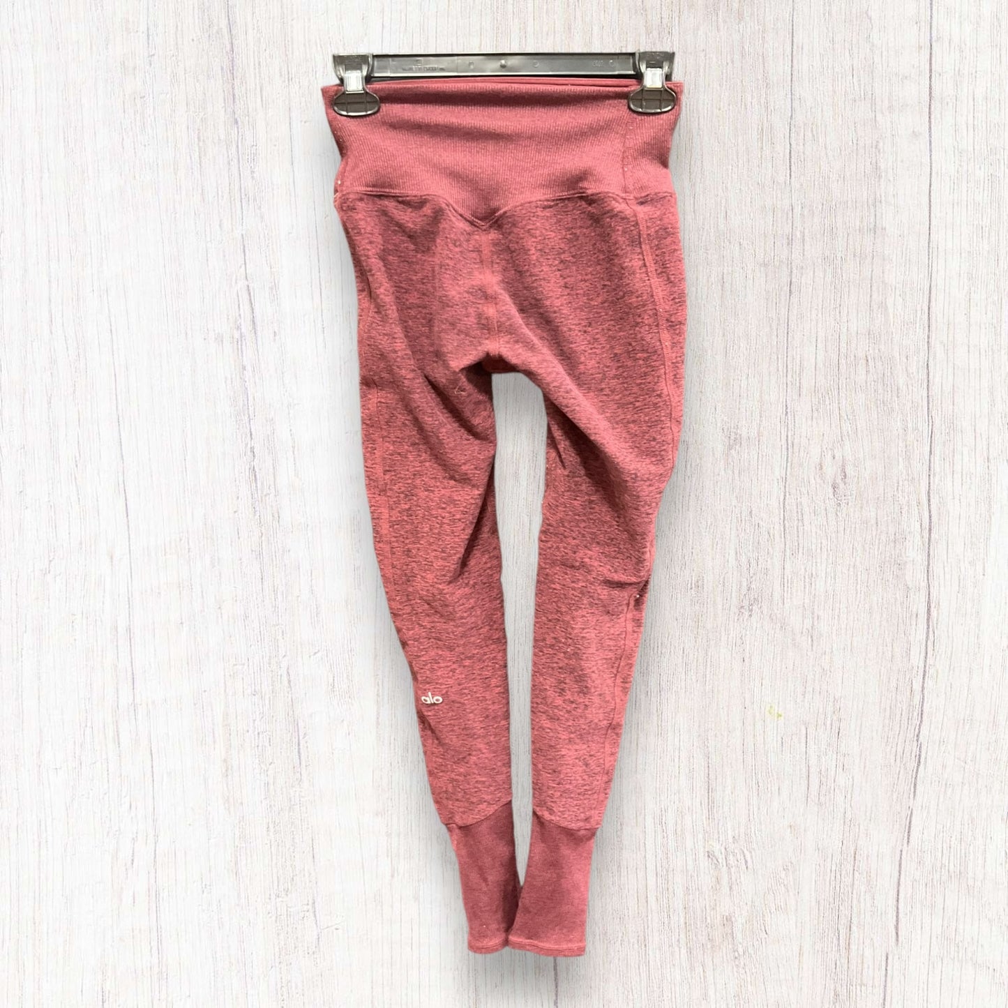 Athletic Leggings By Alo In Red, Size: Xs