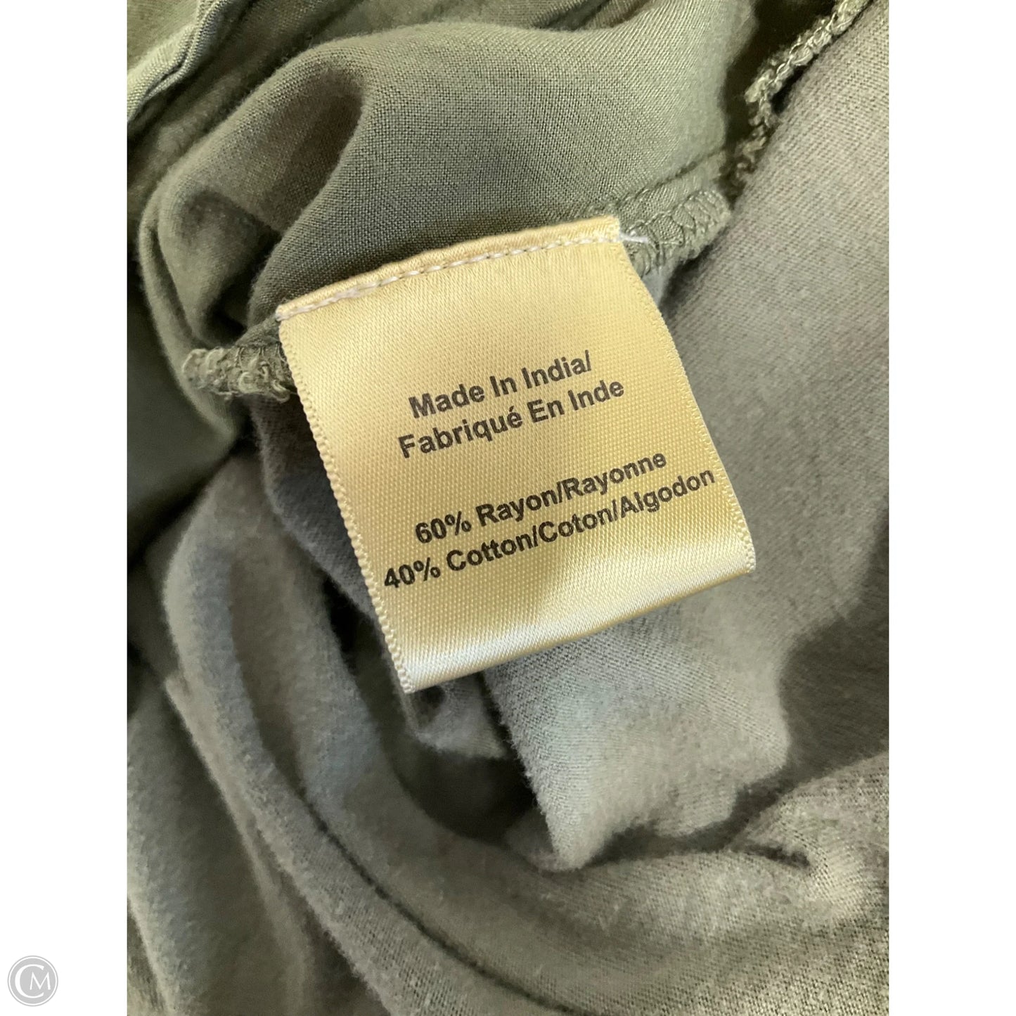 Top Short Sleeve By Porridge In Green, Size: S