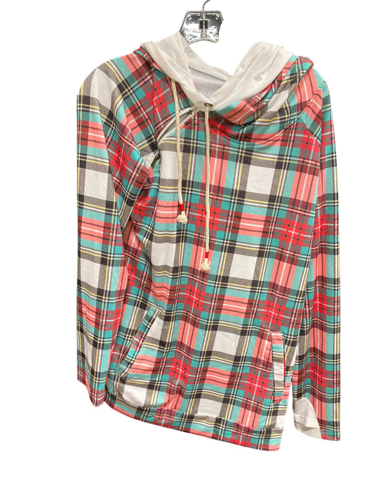 Top Long Sleeve By Clothes Mentor In Plaid Pattern, Size: Xl