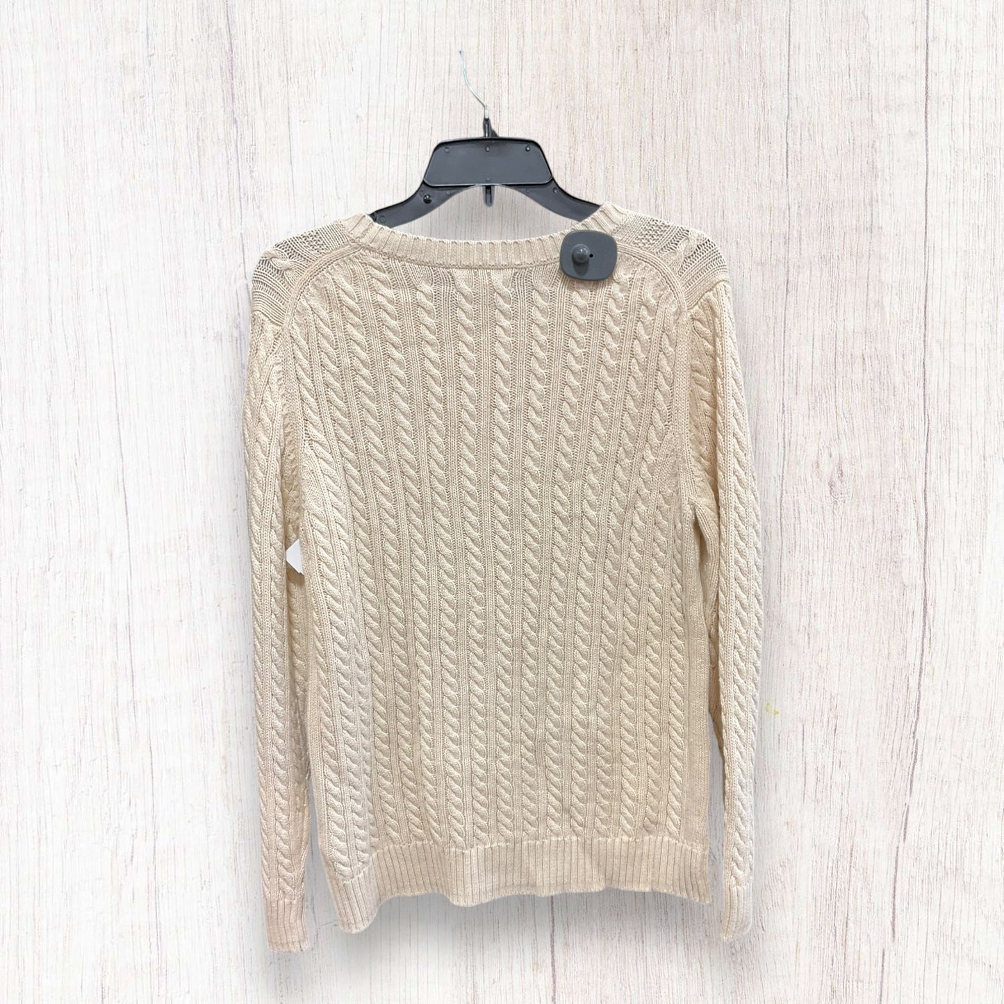 Sweater By Amazon Essentials In Ivory, Size: L