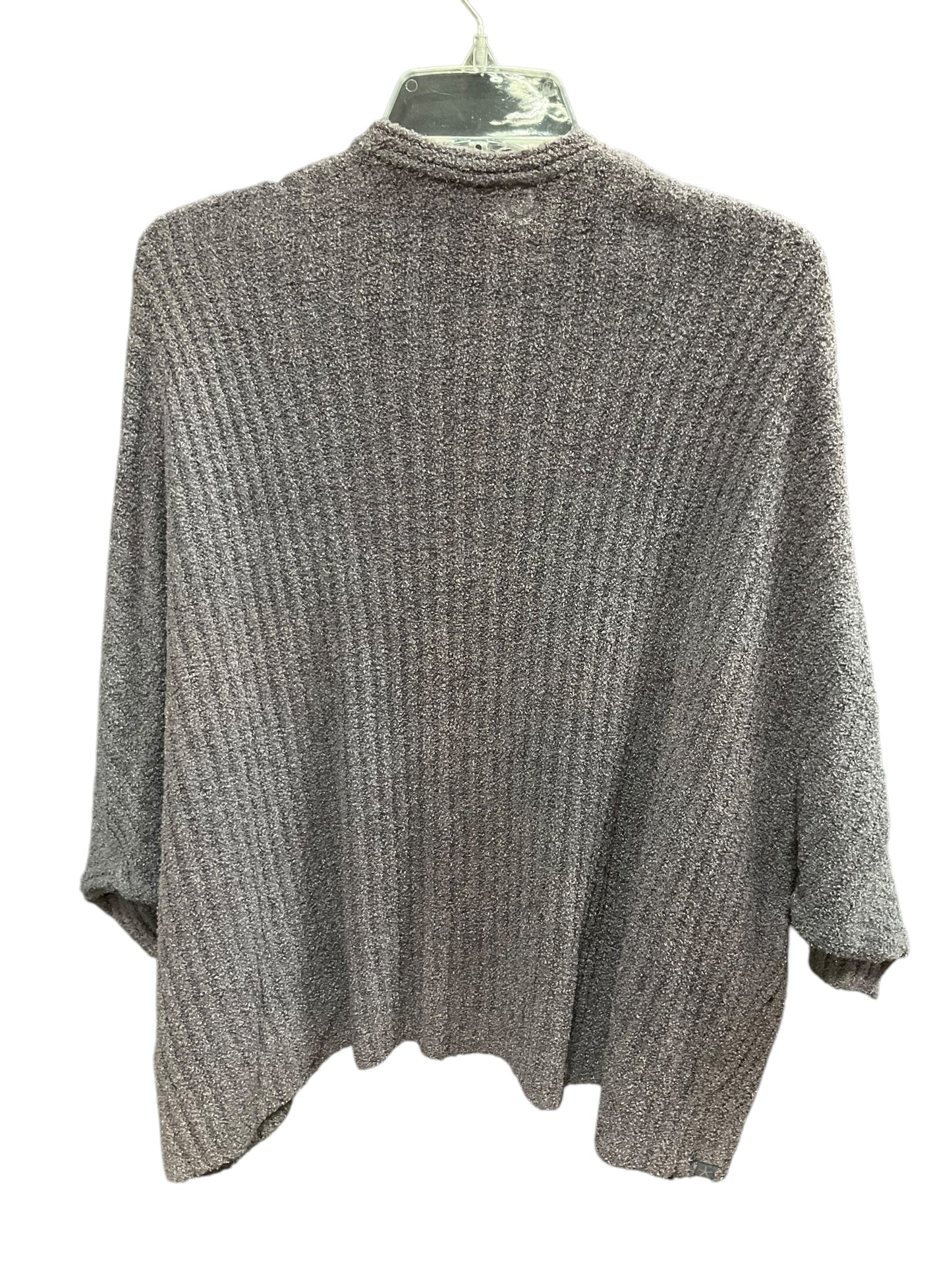 Sweater Cardigan By Barefoot Dreams In Grey, Size: S