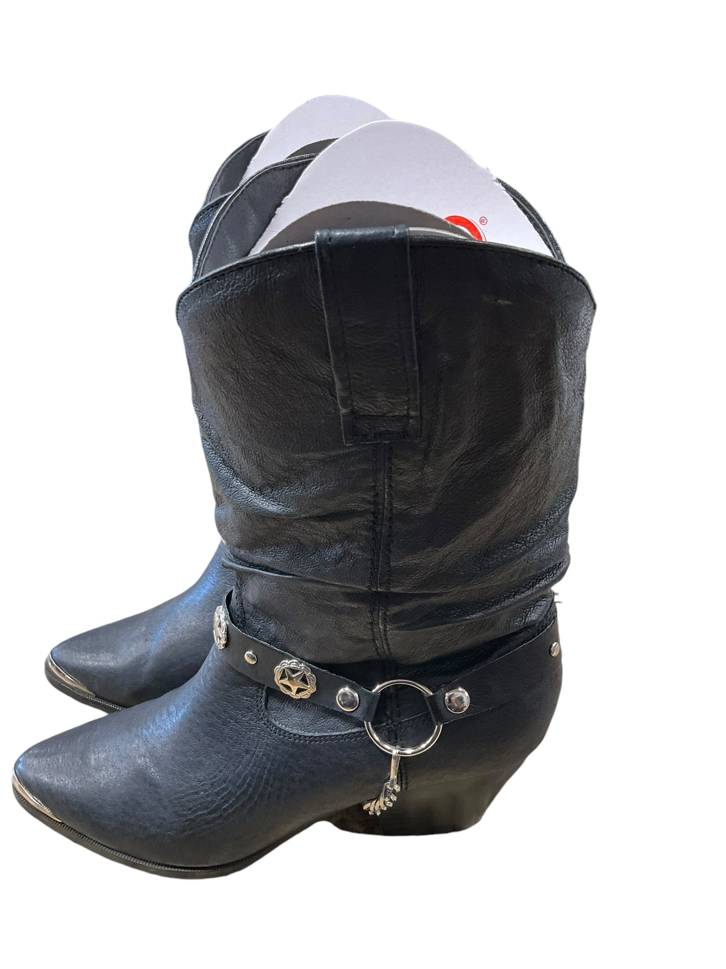 Boots Western By Dingo In Black, Size: 8.5