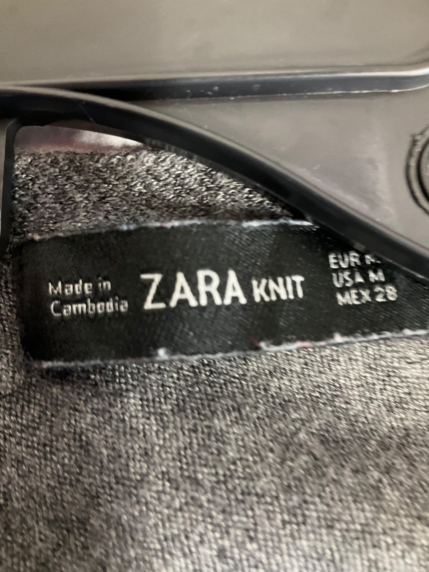 Sweater By Zara In Grey, Size: M