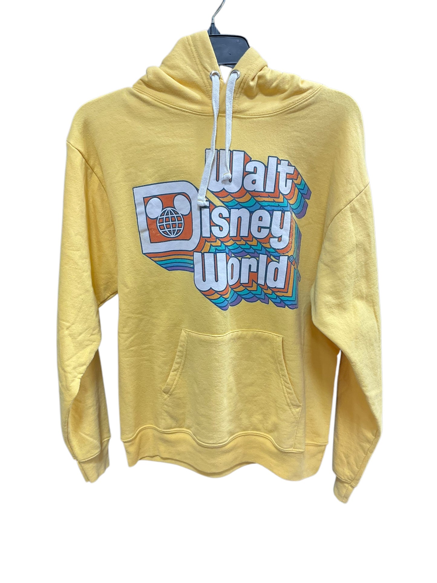 Sweatshirt Hoodie By Clothes Mentor In Yellow, Size: S