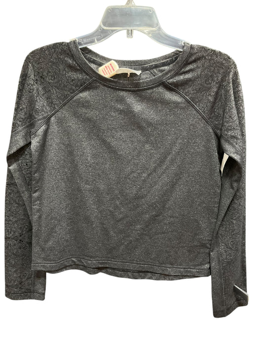 Athletic Top Long Sleeve Crewneck By Calia In Grey, Size: Xs