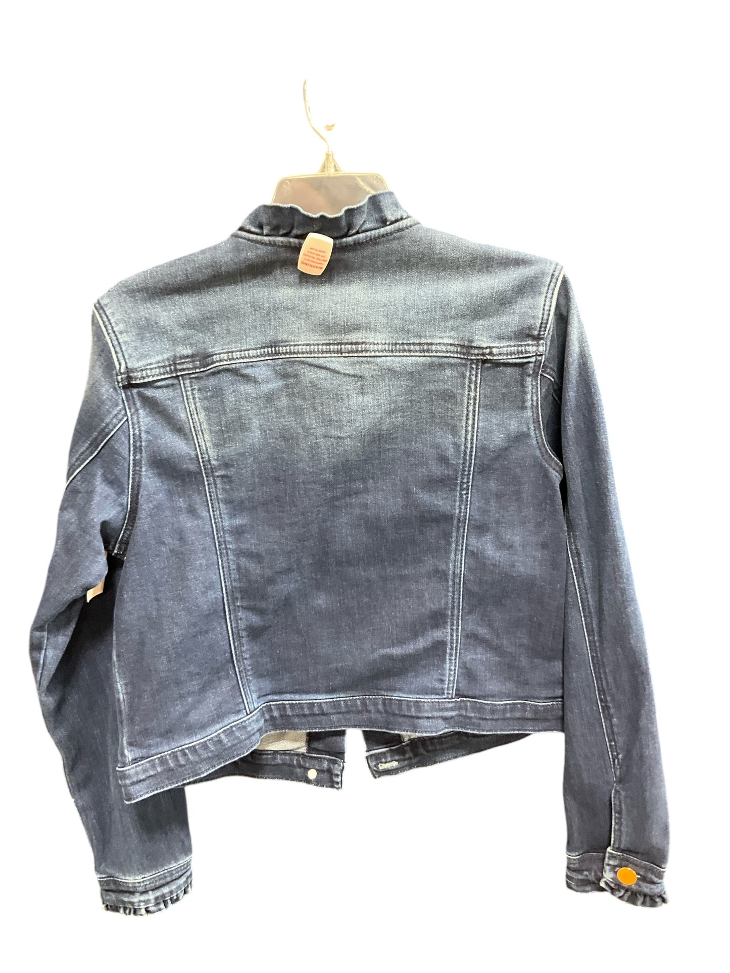 Jacket Denim By Draper James In Blue Denim, Size: L