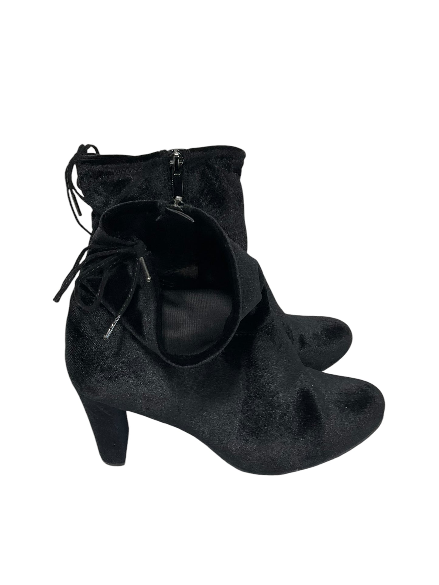 Boots Mid-calf Heels By Libby Edelman In Black, Size: 11