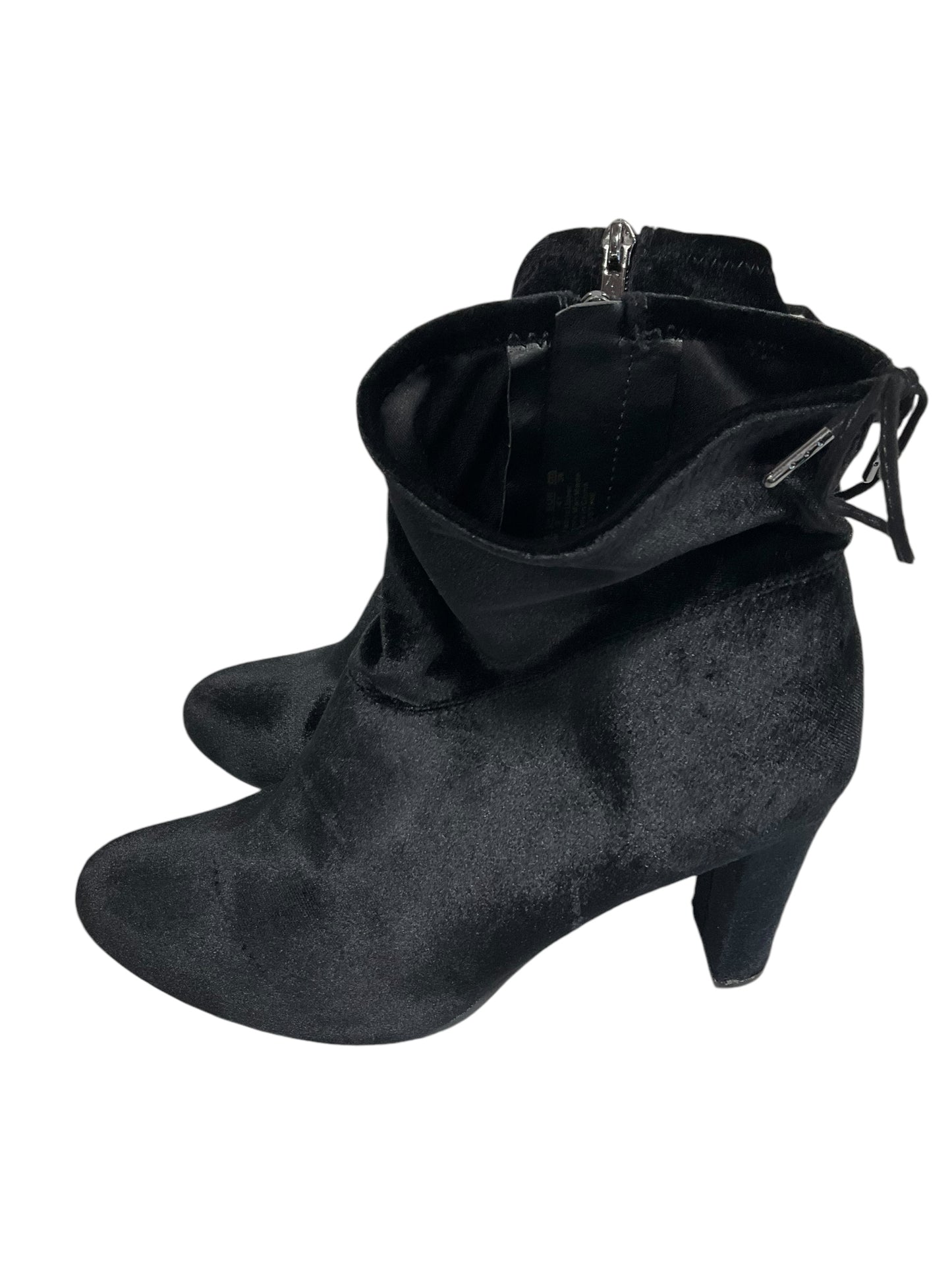 Boots Mid-calf Heels By Libby Edelman In Black, Size: 11