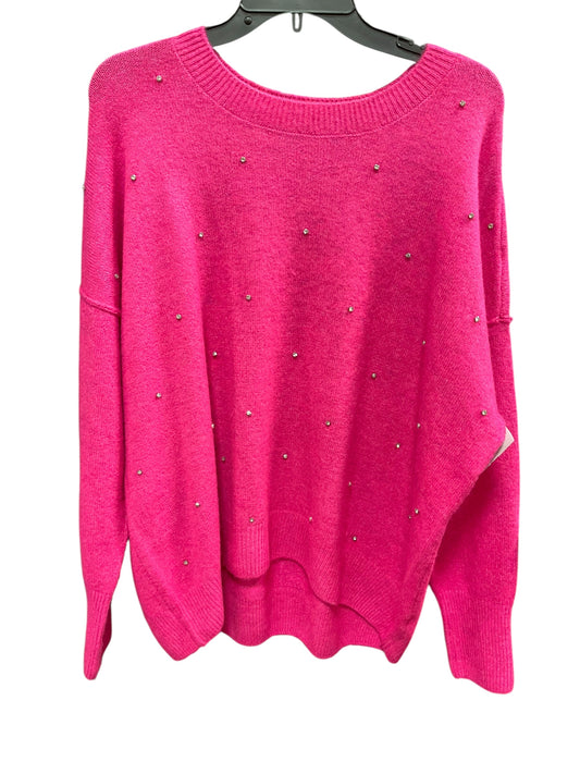 Sweater By Cece In Pink, Size: L