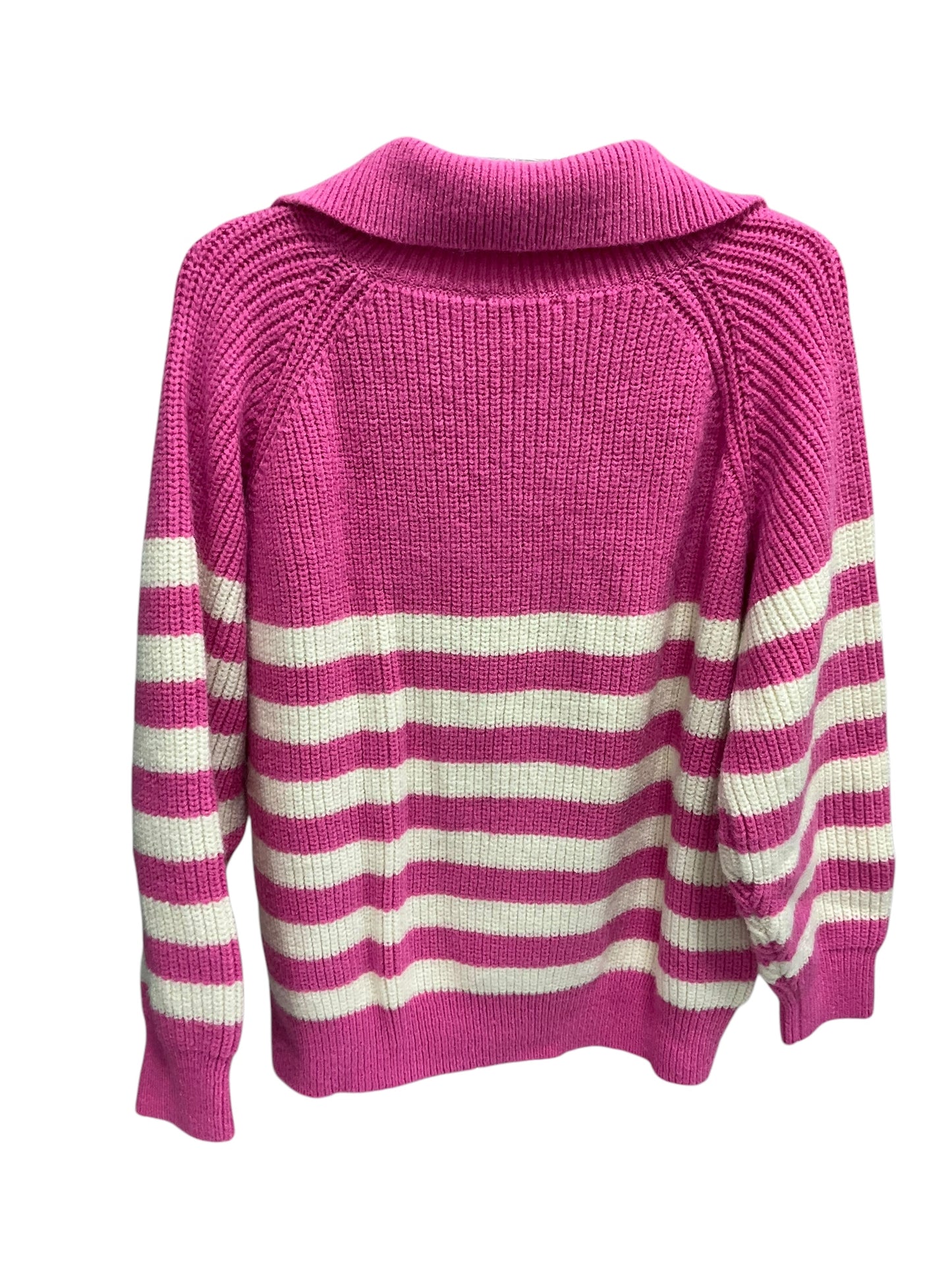 Sweater By Clothes Mentor In Pink, Size: M