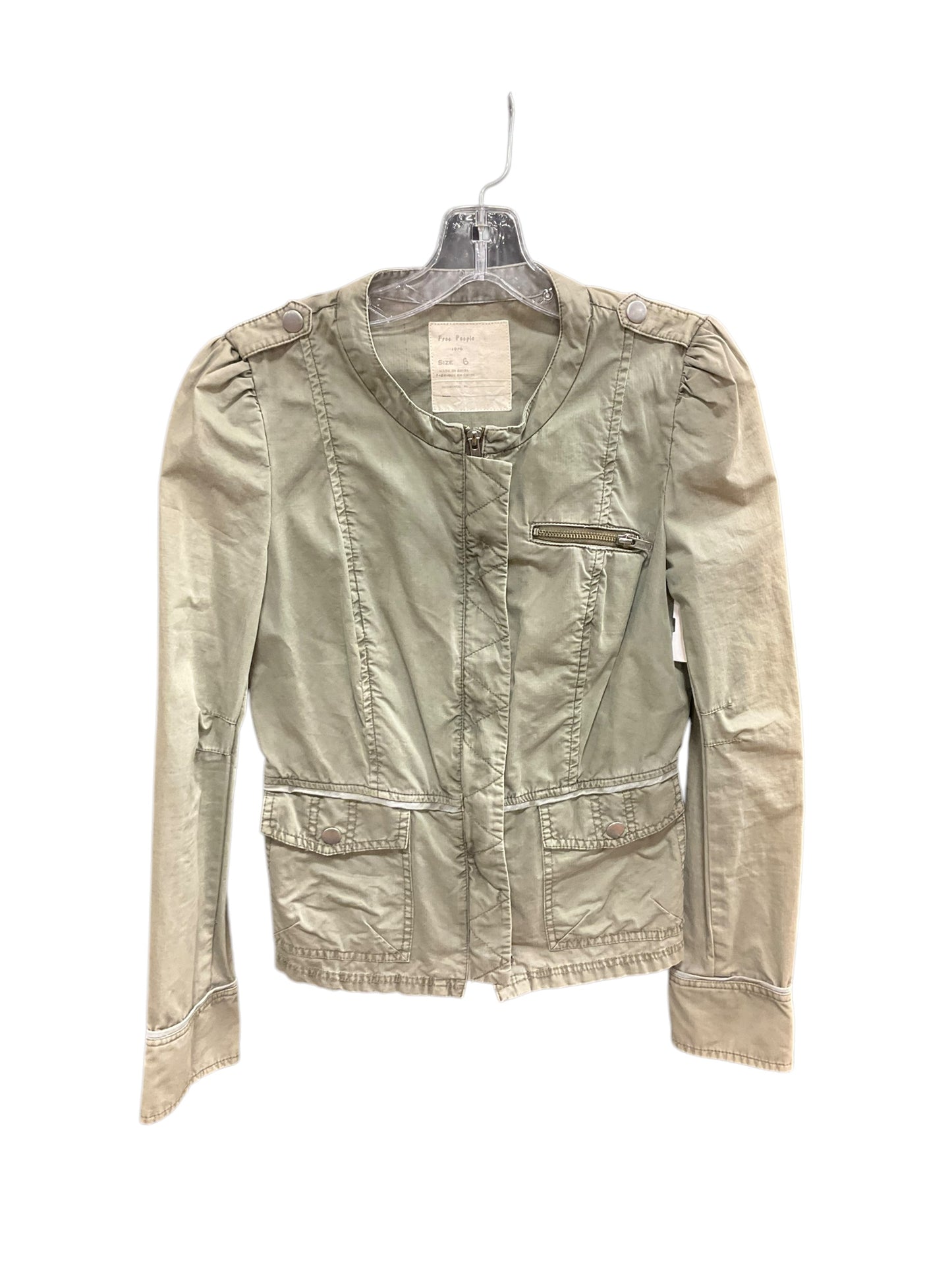 Jacket Other By Free People In Green, Size: 6