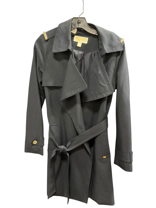 Coat Trench Coat By Michael By Michael Kors In Navy, Size: S