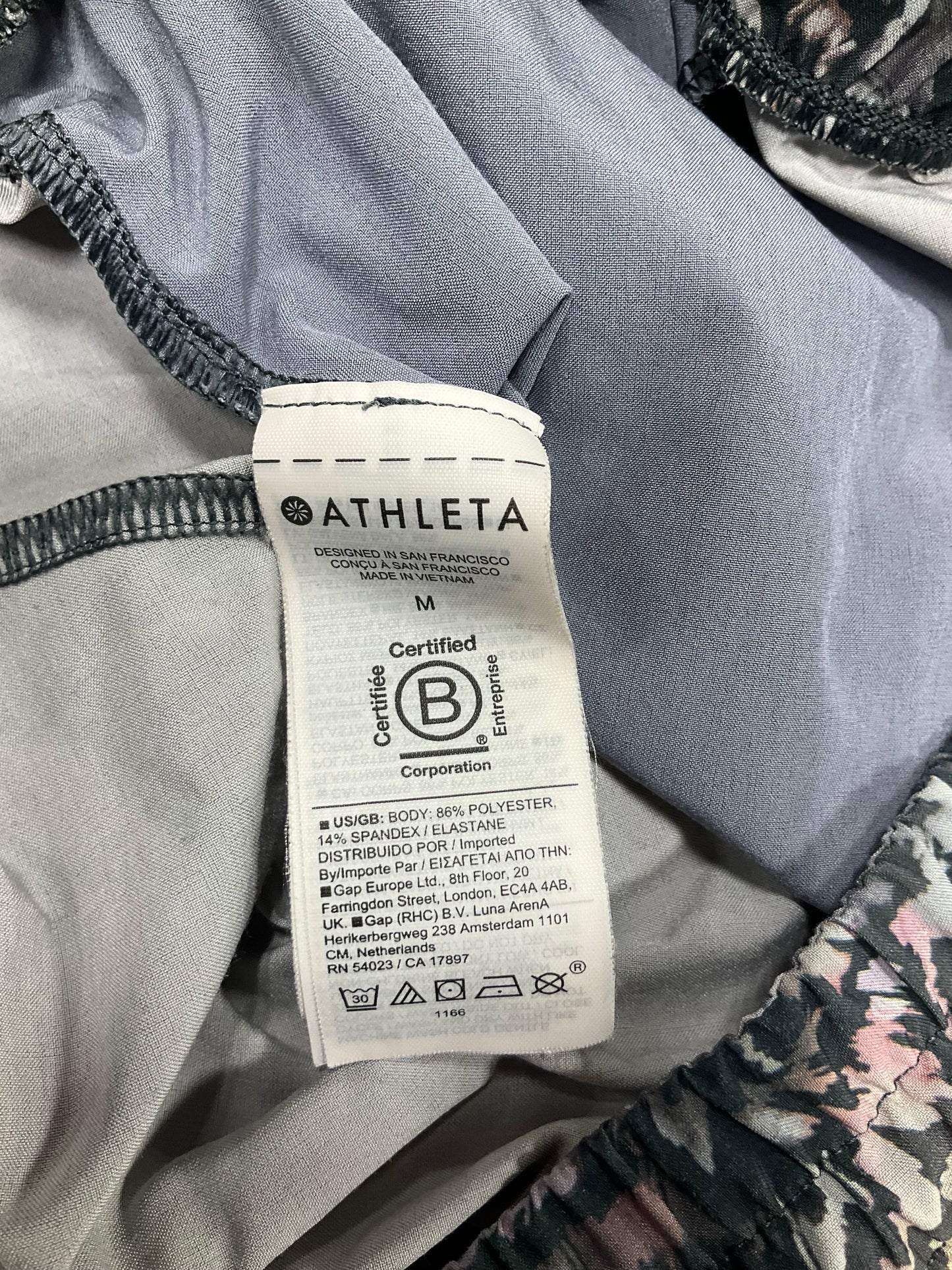 Athletic Shorts By Athleta In Grey, Size: M