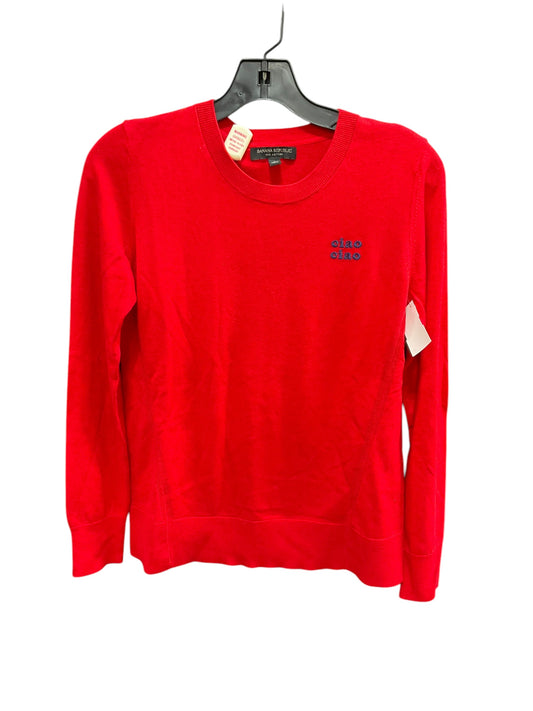 Sweater By Banana Republic In Red, Size: S