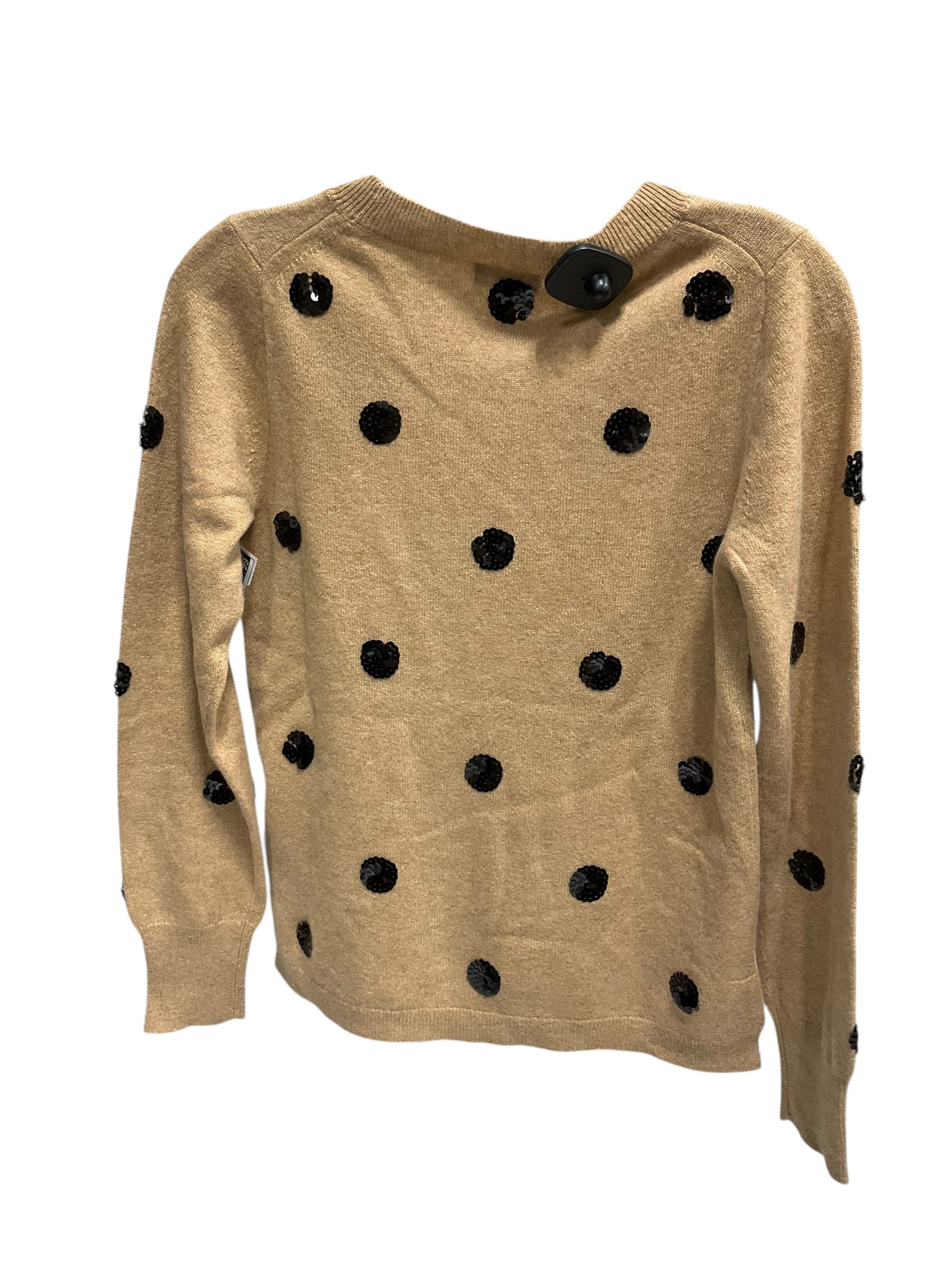 Sweater Cashmere By J. Crew In Tan, Size: Xs